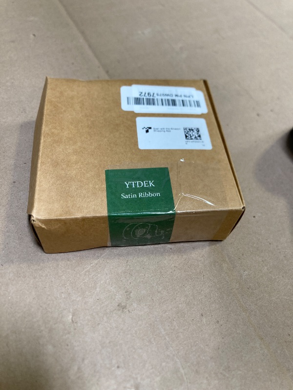 Photo 1 of YTDEK Green Satin Ribbon 1-1/2 inch Solid Fabric Ribbons 50 Yards for Crafts Sewing Wrapping Flower Bouquet Wreath Wedding Invitations Party Decorations