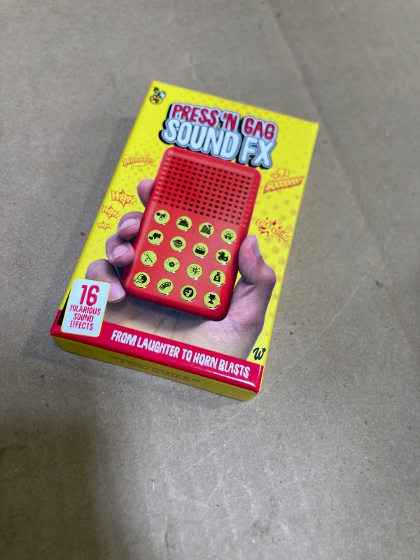 Photo 1 of Sound Effects Machine - 16 Hilarious Sounds - Boys Noise Maker Prank Gifts for Kids- 6 7 8 9 10 Year Old Boy Gifts - Fun Boys Toys for Ages 8-13 - Cool Gadgets for Teens Gift - Basket Stuffers