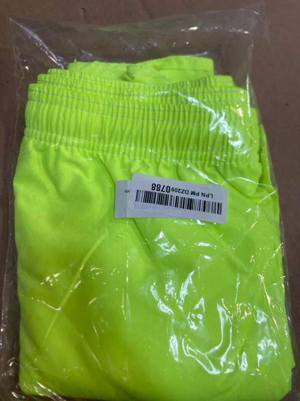 Photo 1 of Size XXXL--Srnede Mens Swim Trunks Swimming Trunks Swim Shorts Quick Dry 11 Inch with Mesh Lining Funny Swimwear Bathing Suits Neon Green