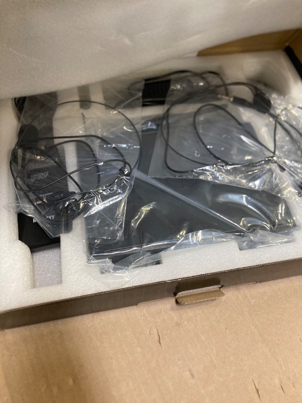 Photo 1 of Wireless Microphones System with UHF Headset/Lavalier Lapel Mics, Bodypack Transmitter, 2 x 50 Channels, 164ft Range for Church Conference Performance Singing Karaoke PA Speaker Mixer