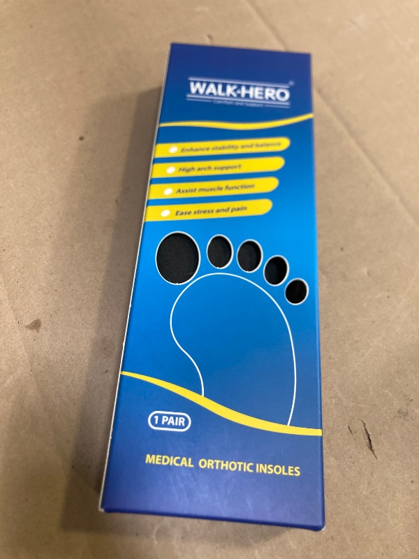 Photo 1 of Plantar Fasciitis Insoles for Men Women - Orthotics Inserts, Shoe Insoles Arch Support Flat Feet Inserts Work Boot Insoles for Standing All Day (Mens 7-7 1/2 | Womens 9-9 1/2)