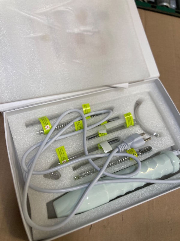 Photo 1 of NuDerma Professional Skin Therapy Wand - Portable Skin Therapy Machine with 6 Neon & Argon Wands – Boost Your Skin – Clear Firm & Tighten