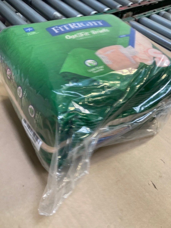 Photo 1 of FitRight OptiFit Ultra Adult Briefs, Incontinence Diapers with Tabs, Heavy Absorbency, Small, 20 to 32", 20 Count