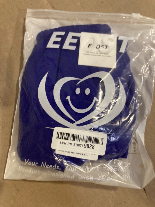 Photo 1 of EEOST Adult Reusable Swim Diapers Special Needs Swimwear for Incontinence Cloth Diaper Covers Waterproof,Leakproof, Unisex (Blue, L)