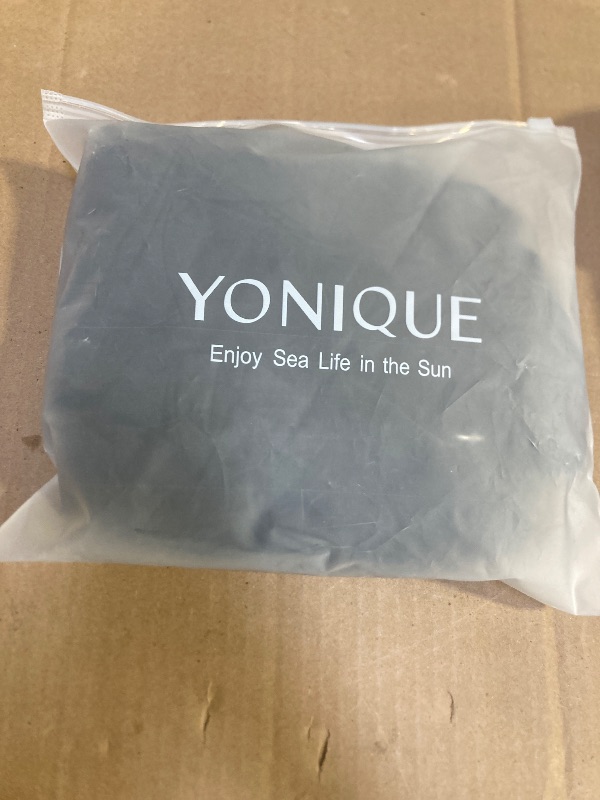 Photo 1 of Size 22W--Yonique Womens Strapless One Piece Swimsuit Tummy Control Bandeau Bathing Suits Slimming Twist Front Swimwear Black 22W