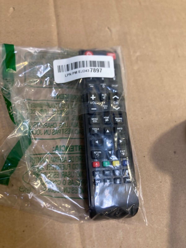 Photo 1 of New BN59-01180A Replace Remote fit for Samsung LFD TV TM1240A DH40D DH48D DH55D DM32D DM40D DM48D EM65E EM75E DC32E DC40E DC48E DC55E DC32E-M DC40E-M DC48E-M DC55E-M DC40E-H DC48E-H ED75E ML32E ML55E