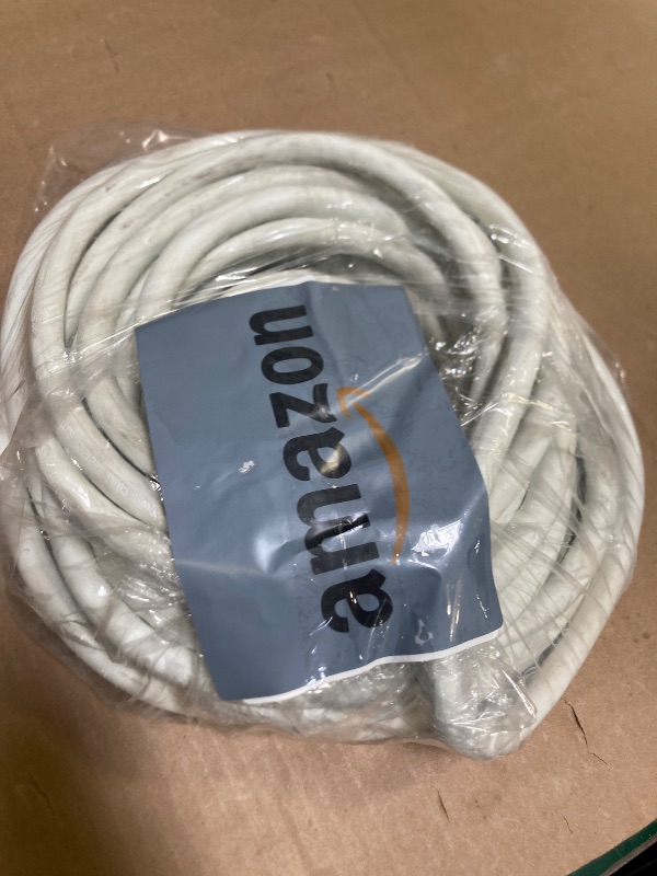 Photo 1 of YOJOE Indoor Outdoor Extension Cord with Lighted End, 3 Prong 15A Weatherproof Power Cord, 10 Gauge Heavy Duty 40 ft White Extension Cord for Garage, Garden and Home, 10/3 SJTW UL Listed