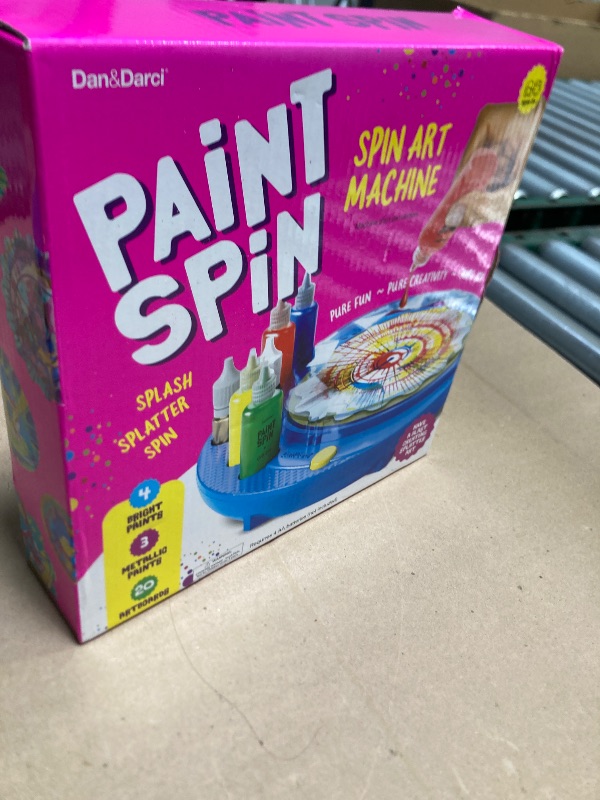 Photo 1 of Paint Spin Art Machine Kit for Kids - Arts & Crafts for Boys & Girls Ages - Art Craft Set Gifts for 6-9 Year Old Boy, Girl- Cool Painting Spinner Toys Kits - Birthday Gift Ideas for Ages 6-12 Years