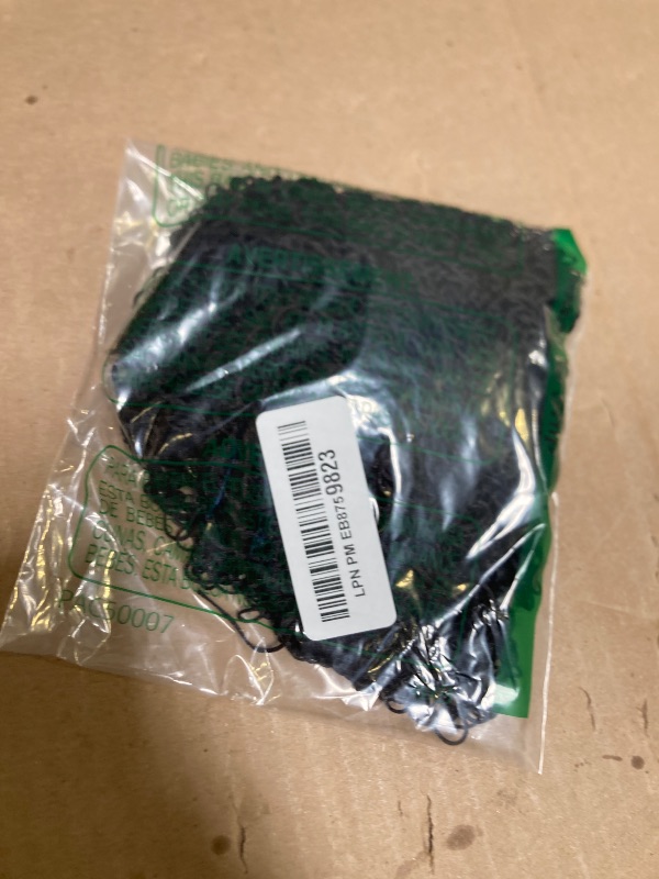 Photo 1 of Waydress 2 Pieces Mesh Hair Net Rayon Knit Snood Women Crocheted Sleep Cap (Black)