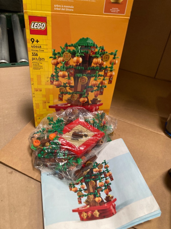 Photo 1 of LEGO Money Tree - Lunar New Year Building Toy - Kids Chinese Culture Learning and Educational Toy for Boys and Girls, Ages 9+ - Holiday Decorations for Table - 40648