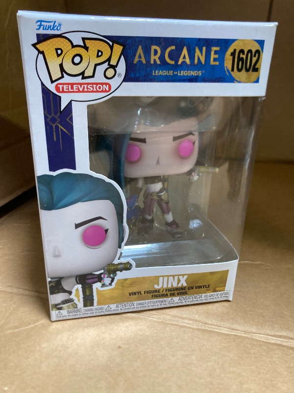 Photo 1 of Funko POP TV: Arcane LOL - Jinx - Arcane: League of Legends - Collectable Vinyl Figure - Gift Idea - Official Merchandise - for Kids & Adults - TV Fans - Model Figure for Collectors and Display