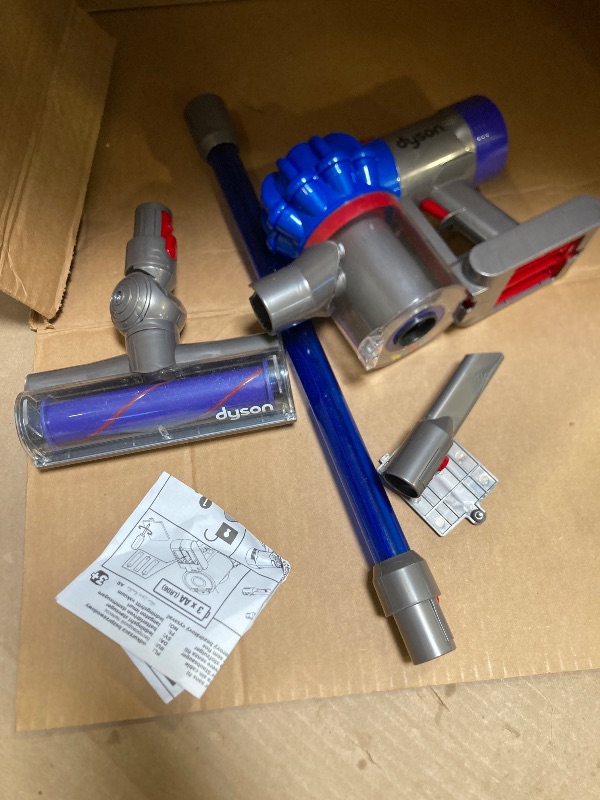 Photo 1 of Casdon Dyson Cordless Vacuum Blue | Interactive & Officially Licensed Toy Dyson Vacuum For Children Aged 3+ | Realistic Role-Play Fun!
