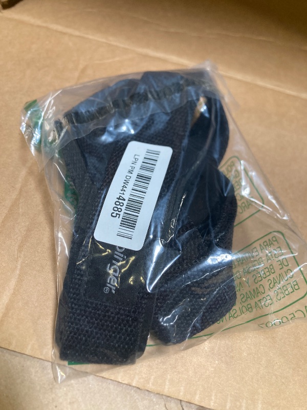 Photo 1 of Harbinger Padded Cotton Lift Straps, Black - Soft, Supportive Neotek Wrist Pads - 21.5" Length, 1.5" Width - Reinforced Edges & Heavy-duty Stitching - Cushions Wrists for Lifting Support