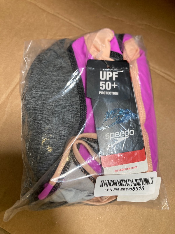 Photo 1 of Size 4--Speedo Women's Swimsuit One Piece Creora Highclo Quantum Splice High Cut Solid