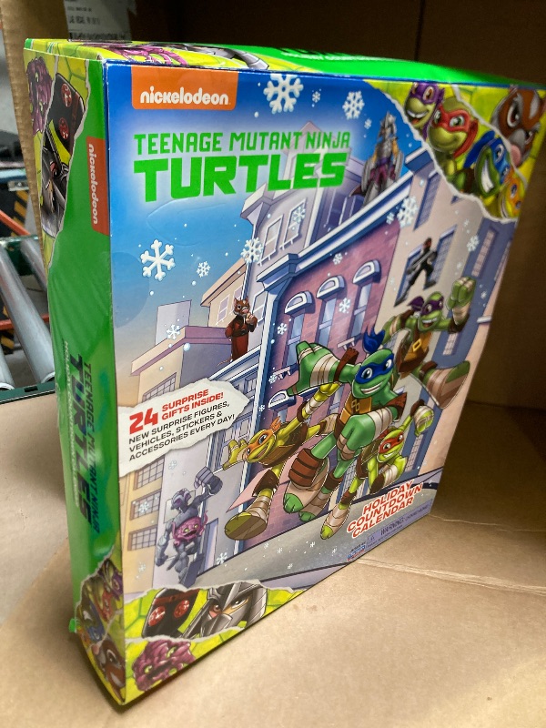 Photo 1 of Teenage Mutant Ninja Turtles: Holiday Countdown Calendar by Playmates Toys