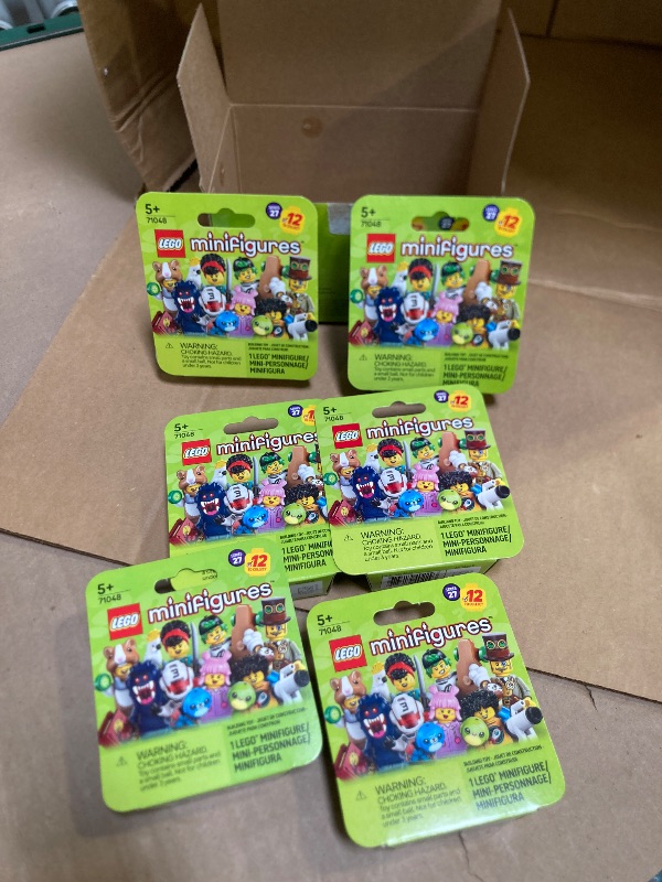 Photo 1 of LEGO Minifigures Series 27 6 Pack - Multipack of Collectible Figures for Kids, Boys and Girls, Ages 5+ - Mystery Blind Box of 12 Possible Minifigures - Gift Idea for Birthdays or Events - 66795