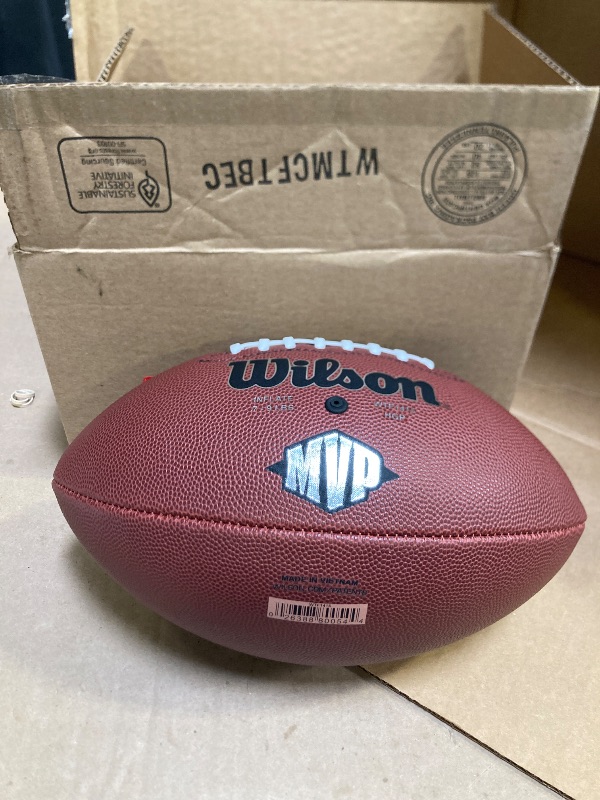 Photo 1 of Wilson NFL MVP Football - Official Size, Brown
