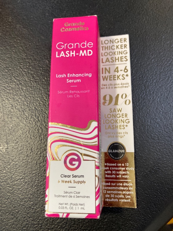 Photo 1 of Grande Cosmetics Grande LASH-MD Lash Enhancing Serum, 1 ml - 6-week starter supply