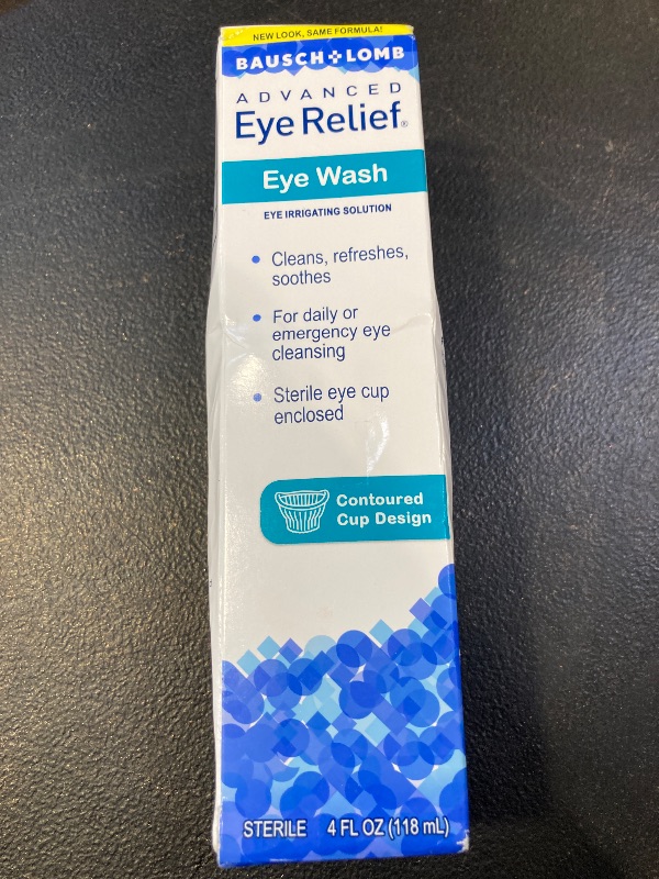 Photo 1 of Advanced Eye Relief Eye Wash for Eye Cleansing, 4 fl oz