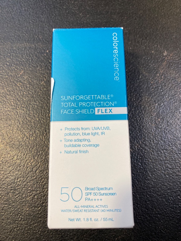 Photo 1 of Colorescience Total Protection Face Shield Flex SPF 50, Zinc Oxide Formula, Medium, 1.8 fl. oz.