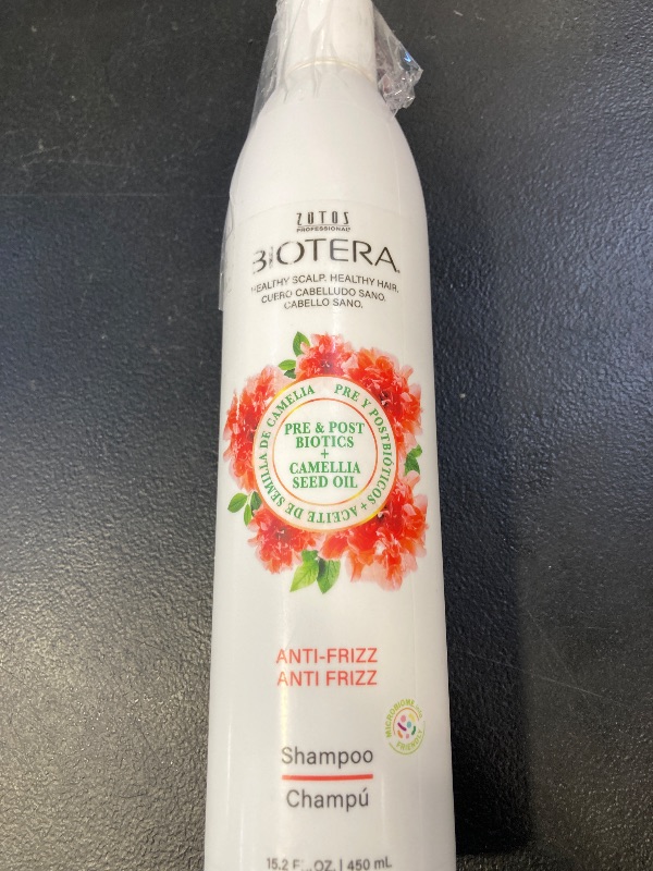 Photo 1 of Biotera Anti Frizz Smoothing Shampoo | Frizzy or Unruly Hair | Microbiome Friendly | Vegan & Animal Test Free | Paraben Free | Color-Safe | 15.2 Fl Oz