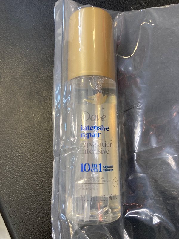 Photo 1 of Dove Intensive Repair Amino Serum for Damaged Hair with Bio-Protein Care Technology 3.3 oz