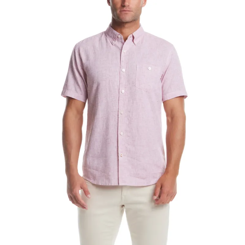 Photo 1 of Weatherproof Vintage Men’s Short Sleeve Woven Shirt - Size L