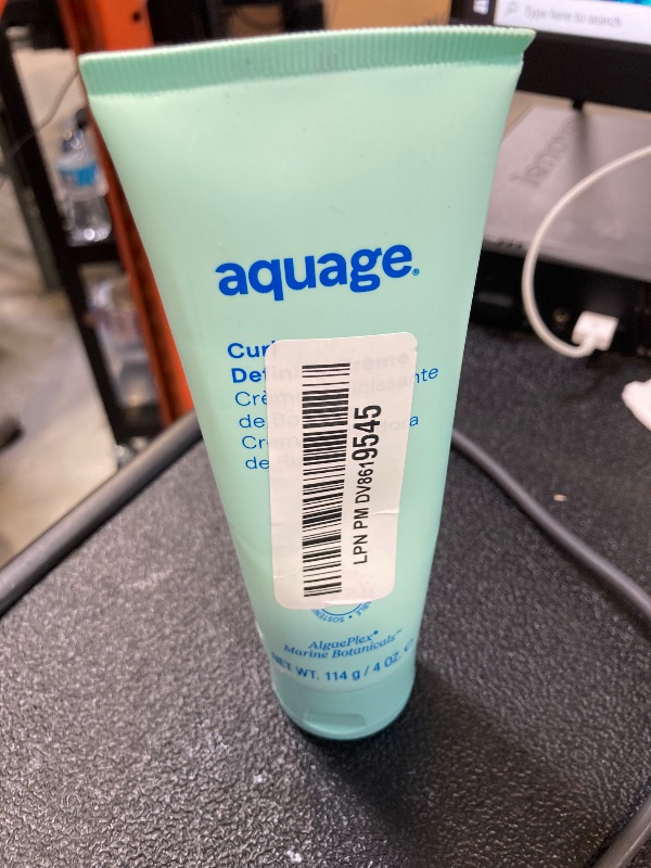 Photo 1 of AQUAGE Curl Defining Creme For Curly Hair, Moisturizes Strands to Create Soft, Silky, Diffused Curls Without Frizz, Medium Hold, 4 oz