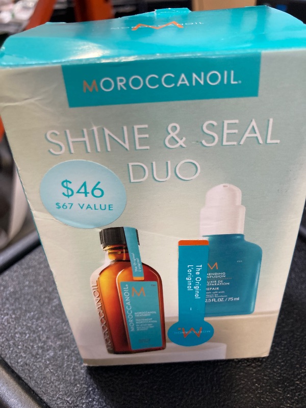 Photo 1 of Moroccanoil Shine & Seal Duo