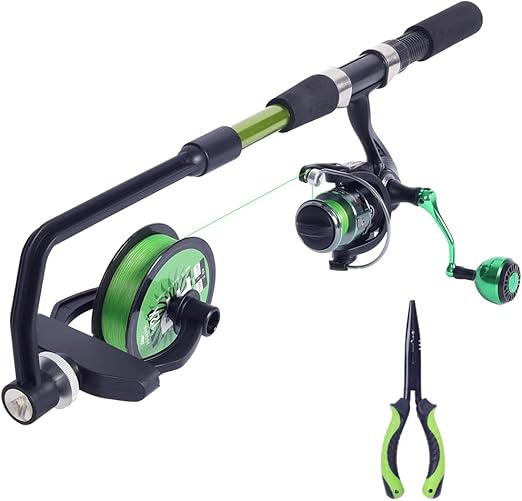 Photo 1 of Fishing Line Spooler, No Line Twist, Adjustable line Winder, Portable for Spinning & Casting and Trolling Reel with Fishing Pliers