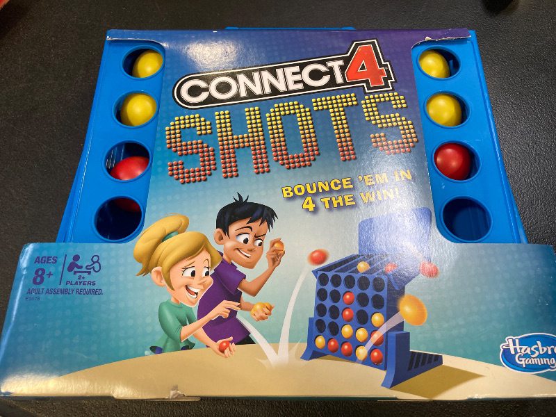 Photo 1 of Hasbro Gaming Connect 4 Shots Board Game Activity for Kids Ages 8+, Active Games for Families, 2 Player Game, Kids Games and Gifts (Amazon Exclusive)