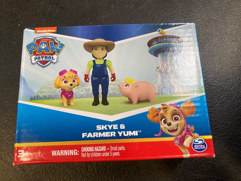 Photo 1 of Paw Patrol Skye, Farmer Yumi & Piggie Figures, Kids Toys for Boys and Girls Ages 3 and Up