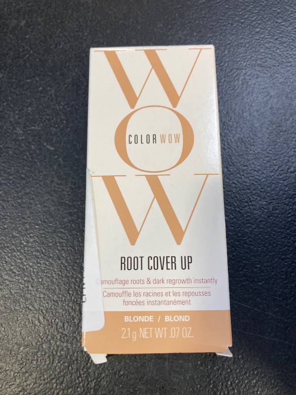 Photo 1 of COLOR WOW Root Cover Up, Blonde – Instant Grey Coverage and Highlight Touch-Up, Water and Sweat Resistant, No mess Award-Winning Formula