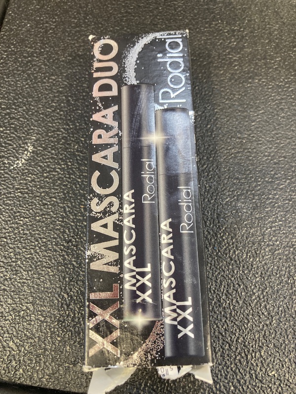 Photo 1 of Rodial XXL Mascara Duo 2 x 13ml- Supercharged Volume and Intense Black Color - Long-Wear, Clump-Free, Lash Conditioning Formula with Beeswax and Collagen - Full, Glossy Lashes All Day