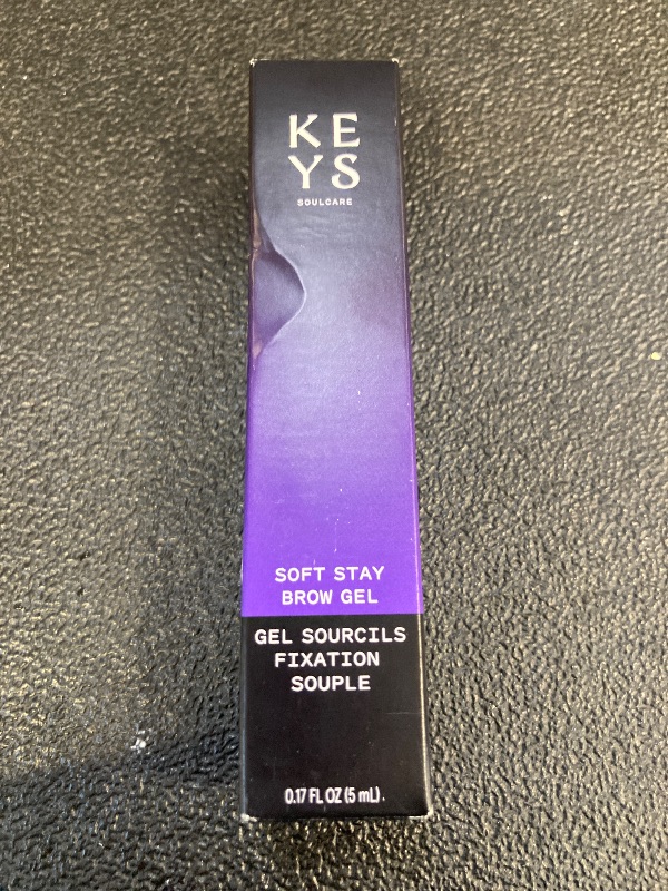 Photo 1 of Keys Soulcare Soft Stay Clear Brow Gel, Grooms, Sets, Defines & Hydrates for Full, Soft Brows, Flexible + Strong Hold, Vegan, Cruelty-Free, 0.17 Fl Oz