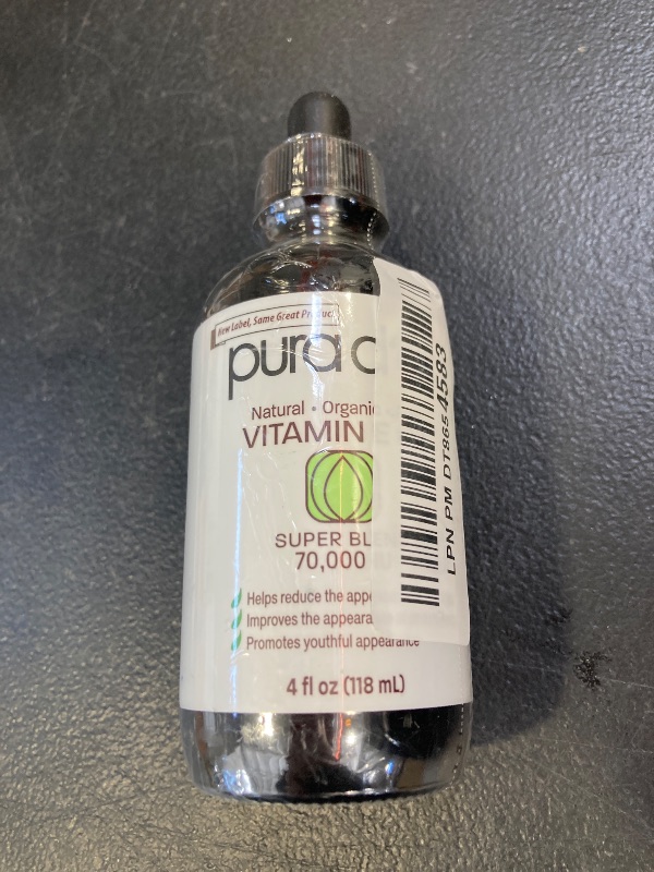 Photo 1 of PURA D'OR 4 Oz ORGANIC Vitamin E Oil Blend 70,000 IU - 100% Natural Hexane Free, Sweet Almond, Apricot, Jojoba, Argan, Rosehip, Sunflower & Avocado Bath Oil For Scars, Skin, Face & Full Body