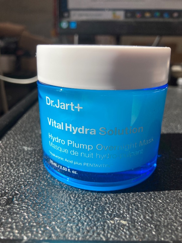 Photo 1 of Dr.Jart+ Vital Hydra Solution Hydro Plump Overnight Face Mask with Hyaluronic Acid | Korean Skin Care, 2.53 Fl Oz