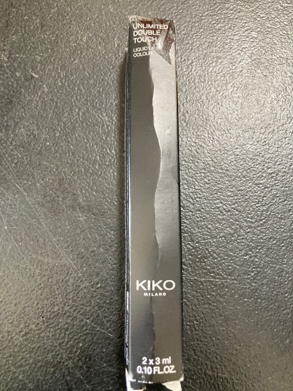 Photo 1 of KIKO Milano Unlimited Double Touch 111, Liquid Lipstick With A Bright Finish In A Two-Step Application. Lasts Up To 12 Hours. No-Transfer Base Colour