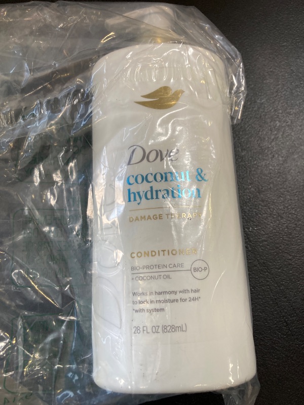 Photo 1 of Dove Conditioner Coconut & Hydration for Dry Hair with Bio-Protein Care Technology and Coconut Oil 28 Fl Oz