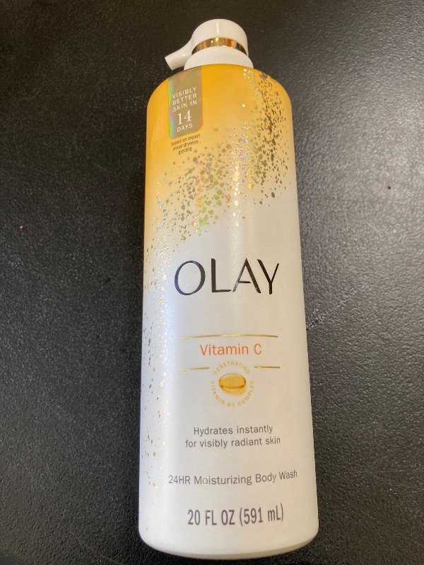 Photo 1 of Olay Cleansing & Nourishing Body Wash with Vitamin B3 and Vitamin C, 20 oz
