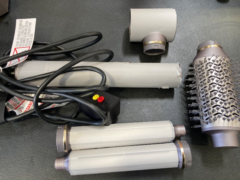 Photo 1 of T3 Aire 360 Multi-Styler & Blowout System, Rapid Drying Hair Dryer, Ceramic Curling Attachments, Oval Brush & Drying Concentrator | Blowouts & Long-Lasting Curls