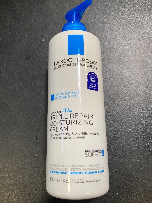 Photo 1 of La Roche-Posay Lipikar AP+ Triple Repair Moisturizing Cream, Face & Body Lotion For Dry Skin, Shea Butter & Niacinamide Moisturizer, Gentle Face & Body Cream For Dry, Rough & Sensitive Skin