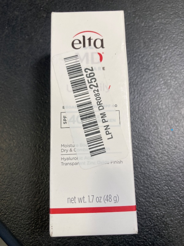 Photo 1 of EltaMD UV Daily SPF 40 Face Sunscreen Moisturizer with Zinc Oxide, Daily Face Moisturizer with SPF, Sunscreen, For Dry Skin 1.7 oz Pump