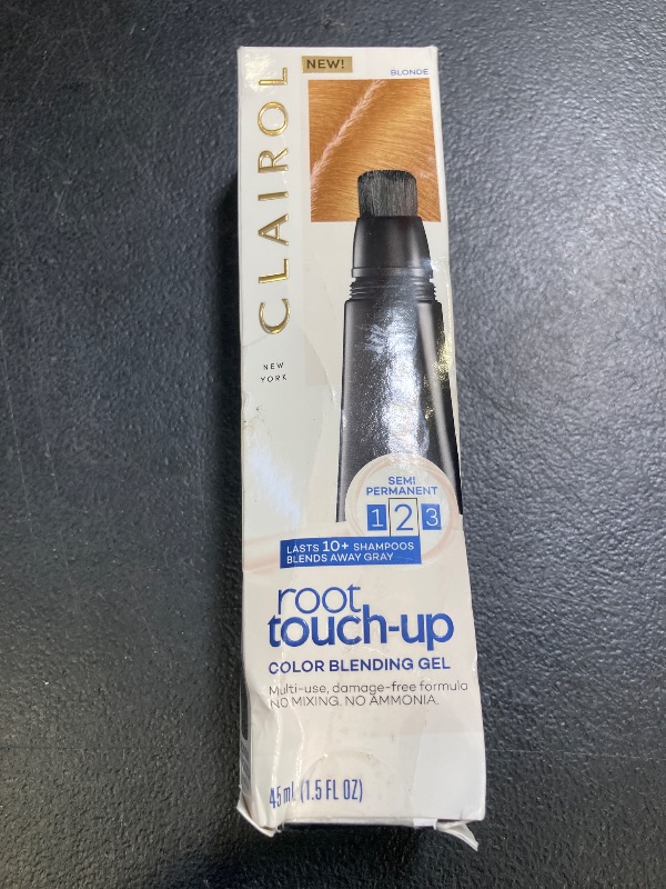 Photo 1 of Clairol Root Touch-Up Semi-Permanent Hair Color Blending Gel, 8 Blonde, Pack of 1