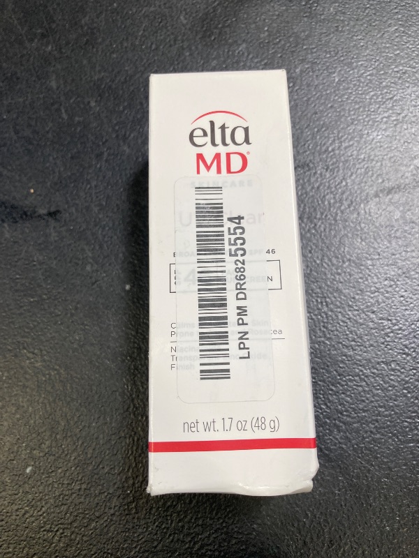 Photo 1 of EltaMD UV Clear Face Sunscreen SPF 46, Oil Free for Face with Zinc Oxide, Dermatologist Recommended Sunscreen Lotion, For Acne-Prone Sensitive Skin, 1.7 oz Pump