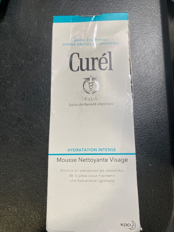 Photo 1 of Curel Japanese Skin Care Foaming Daily Face Wash for Sensitive Skin, Hydrating Facial Cleanser for Dry Skin, pH-Balanced and Fragrance-Free, 5 Oz (Step 2 of 2-Step Skincare)