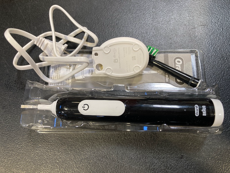Photo 1 of Oral-B Pro 1000 Rechargeable Electric Toothbrush, Black