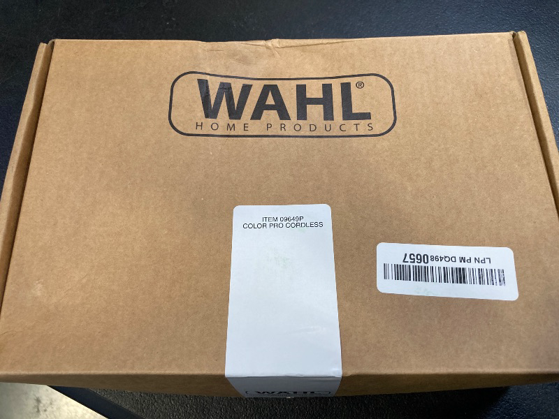 Photo 1 of Wahl Color Pro Cordless Rechargeable Hair Clipper & Trimmer – Easy Color-Coded Guide Combs - for Men, Women, & Children – Model 9649P