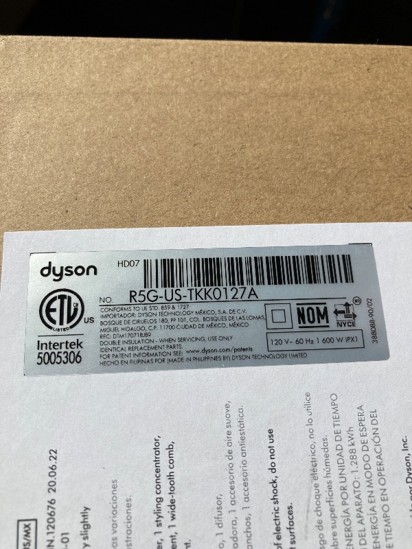 Photo 1 of Dyson Supersonic™ Hair Dryer, Nickel/Copper
