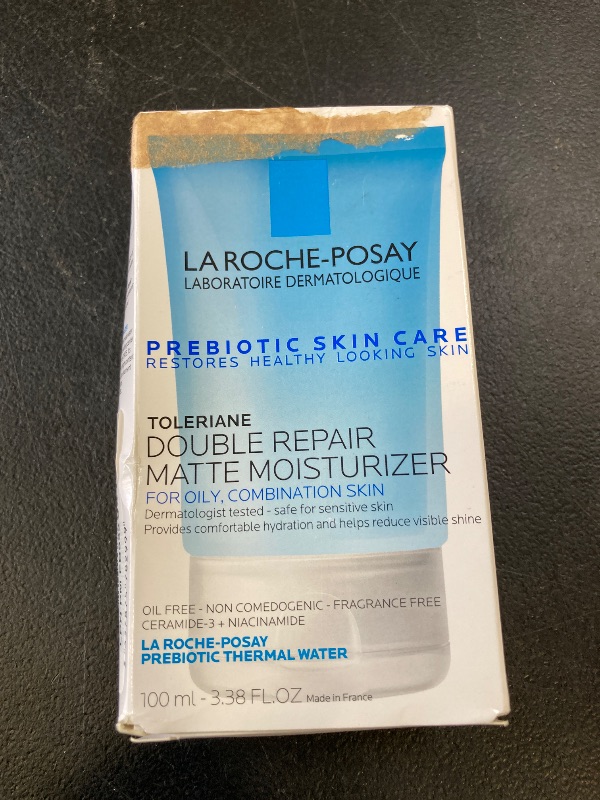 Photo 1 of La Roche-Posay Toleriane Double Repair Matte Face Moisturizer, Daily Moisturizer For Oily Skin With Ceramide And Niacinamide For All Skin Tones, Oil Free, Non-Comedogenic